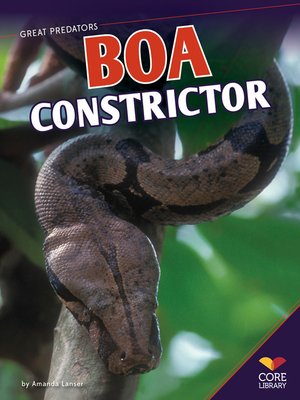 cover image of Boa Constrictor